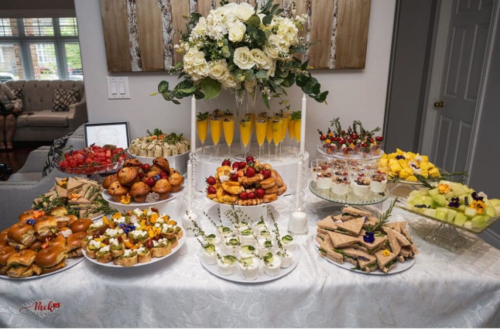 Tablescape created by Marcuterie for a celebration in Kitchener-Waterloo