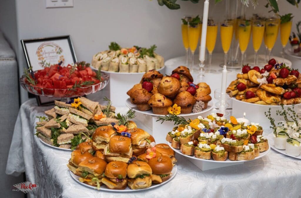 A grazing tablescape created for an event by Marycuterie of Kitchener-Waterloo and Elmira